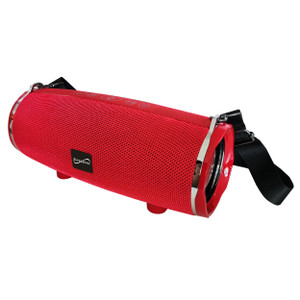 SuperSonic Portable Lightweight Bluetooth Speaker in Red D970-SC-2322BT-RED