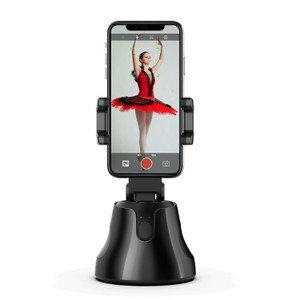 Color: WHITE - Robo 360 Rotation Smart AI Gimbal Live Video Record And Object Motion Tracking K290-39932553953366