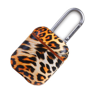 Color: Blue - Habitat Air Pod Protective Cover Case In Leopard Print K290-14693487509539