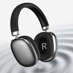Color: BLACK - SoundXT Metallic Headphones with Advanced Noise Cancellation K290-50603219484945