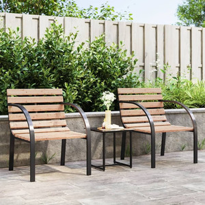 Patio Chairs 2 pcs Wood A949-47937