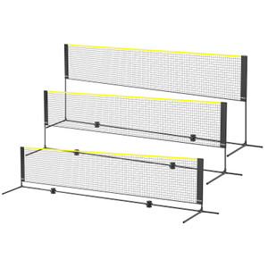 Badminton Net, Height Adjustable Volleyball Net, 14ft Wide Foldable Pickleball Net, Portable Easy S E415-ZCGDZYMQW142XLR5NV0