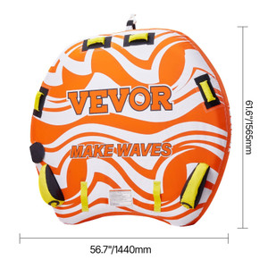 Towable Tubes for Boating, 1-2 Riders Inflatable Towable Tube for Boat to Pull, 340lbs Capacity Boa E415-CQTL2PDDX2R0W0X83V0