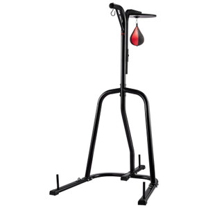 2 in 1 Punching Bag Stand, Steel Heavy Duty Workout Equipment, Adjustable Height Boxing Punching Ba E415-SDZJSDJQJDJ4ZW4J1001V0