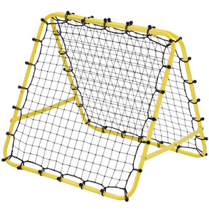 Soccer Rebounder Rebound Net, 40"x35"x37" Portable Football Training Gifts, Fully Adjustable Angles E415-ZQHDWTZ10010AQ342V0