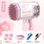 69 Holes Bubble Gun/ Bubble Machine/ Bubble Launcher with Colorful Lights - Pink A392-bbgu001