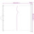 Retractable Pet Gate Black 40.4"x49.2 A949-4004132