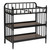 Changing Table in Black Wood Finish with 1-inch Waterproof Changing Pad Q280-BLCHTABL149258367