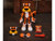 Chester Cheetah 5.5" Glow-in-the-Dark Figure with Accessories and Alternate Head and Hands "Flamin' F977-JA34049