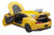 Chevrolet Camaro ZL1 Bright Yellow 1/18 Model Car by Autoart F977-71205
