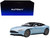 Aston Martin DB11 Q Frosted Glas Blue with Black Top 1/18 Model Car by Autoart F977-70268