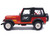 1983 Jeep Renegade Red with Stripes and Black Top 1/24 Diecast Model by IXO Models F977-U24RDC003