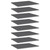 Bookshelf Boards 8 pcs High Gloss Gray 23.6"x19.7"x0.6" Engineered Wood A949-805281