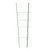 Garden Plant Supports with 4 Rings 5 pcs Green 35.4" Steel A949-319375