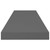 Floating Wall Shelf High Gloss Gray 31.5"x9.3"x1.5" MDF A949-323793