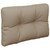 Pallet Cushion Taupe 23.6"x15.7"x4.7" Fabric A949-360565