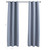 Blackout Curtains with Rings 2 pcs Gray 37"x84" Fabric A949-134847