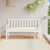 Garden Bench Cushion Cream White 59.1"x19.7"x2.8" Oxford Fabric A949-314958