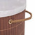 Bamboo Laundry Bin Oval Brown A949-245580