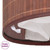 Bamboo Laundry Bin Oval Brown A949-245580