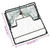 Bird Trap Green Cold drawn steel, Polyethylene 13.4x12.6 in A949-155268