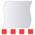 Eight Piece Mirror Tiles Multi-Shape Glass A949-244461