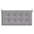 Garden Bench Cushion Gray 39.4"x19.7"x1.6" Oxford Fabric A949-43193