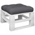 Pallet Cushion Gray 22.8"x22.8"x3.9" Fabric A949-44650