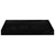 Floating Wall Shelves 2 pcs High Gloss Black 15.7"x9.1"x1.5" MDF A949-323764