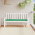 Garden Bench Cushion Green 59.1"x19.7"x2.8" Oxford Fabric A949-314961