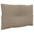 Pallet Cushions 2 pcs Taupe Fabric A949-360842