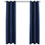 Blackout Curtains with Rings 2 pcs Navy Blue 37"x63" Fabric A949-134858