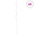 5 pcs Spiral Plant Supports 43.3" Galvanized Steel A949-142418