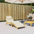 Sun Lounger Cushion Cream 73.2"x22.8"x1.6" Oxford Fabric A949-314160