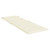 Sun Lounger Cushion Cream 73.2"x22.8"x1.6" Oxford Fabric A949-314160