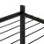 Flower Stand with Wheels 32.7"x9.8"x32.9" Black Iron A949-343128