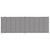 Sun Lounger Cushion Gray 73.2"x22.8"x1.6" Oxford Fabric A949-314159