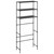 3-Tier Storage Rack over Laundry Machine Black 27.2"x11"x66.5 A949-288330