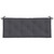 Garden Bench Cushion Anthracite 47.2"x(19.7"+19.7")x2.8" Oxford Fabric A949-315004
