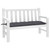 Garden Bench Cushion Anthracite 47.2"x19.7"x2.8" Oxford Fabric A949-314944