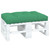 Pallet Cushion Green 47.2"x31.5"x4.7" Fabric A949-314417