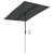 Garden Parasol with Aluminum Pole 6.6'x4.9'Anthracite A949-47338