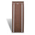 Fabric Shoe Cabinet with Cover 22" x 11" x 64" Brown A949-240492