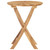 Folding Patio Table  23.6" Solid Teak Wood A949-49437