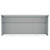 Wall-mounted Garden Shed Green 46.5"x150.4"x70.1" Galvanized Steel A949-316229