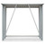 Garden Log Storage Shed Galvanized Steel 64.2"x32.7"x60.6" Anthracite A949-47091