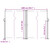 Retractable Side Awning Anthracite 70.9"x393.7 A949-4004748