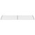 Door Canopy Gray and Transparent 118.1"x29.5" PC A949-144822