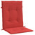 Garden Lowback Chair Cushions 6 pcs Red 39.4"x19.7"x1.2" Oxford Fabric A949-314137