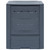 Garden Composters 2 pcs Gray 23.6"x23.6"x28.7" 137.4 gal A949-278919
